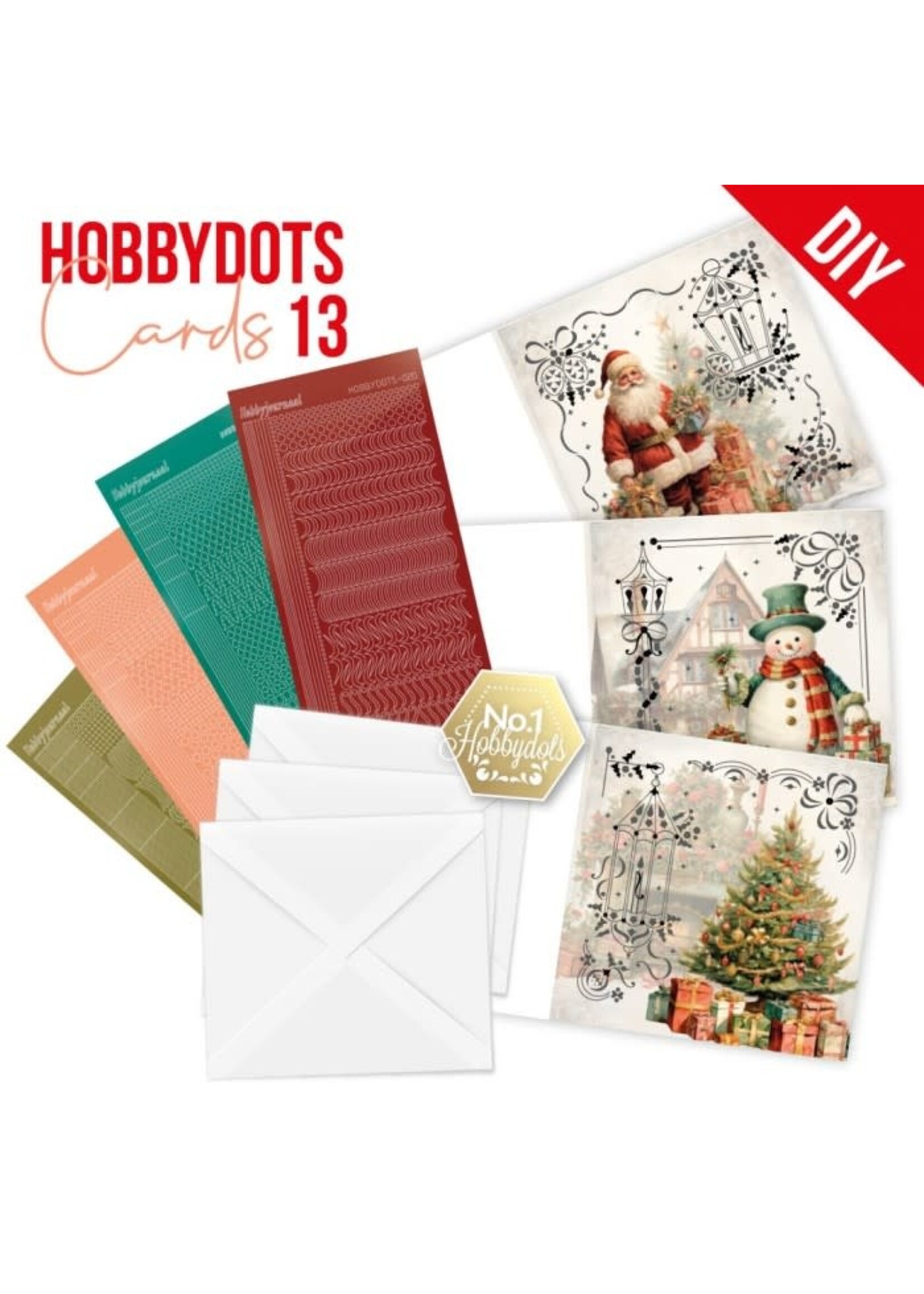 Dot and Do Cards 13 - Vintage Christmas