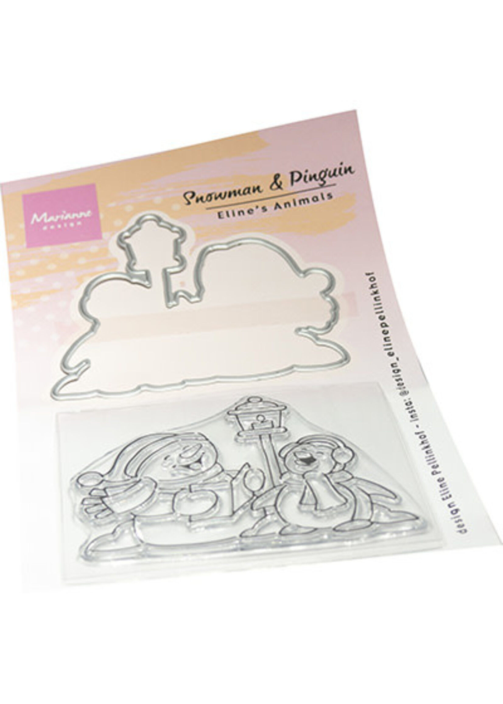 EC0205 - Eline's Animals - Snowman & Pinguin