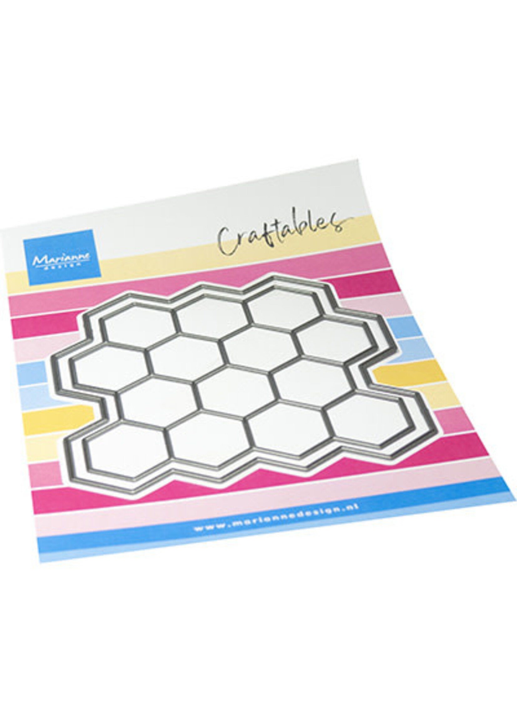 CR1668 - Pixel Hexagon
