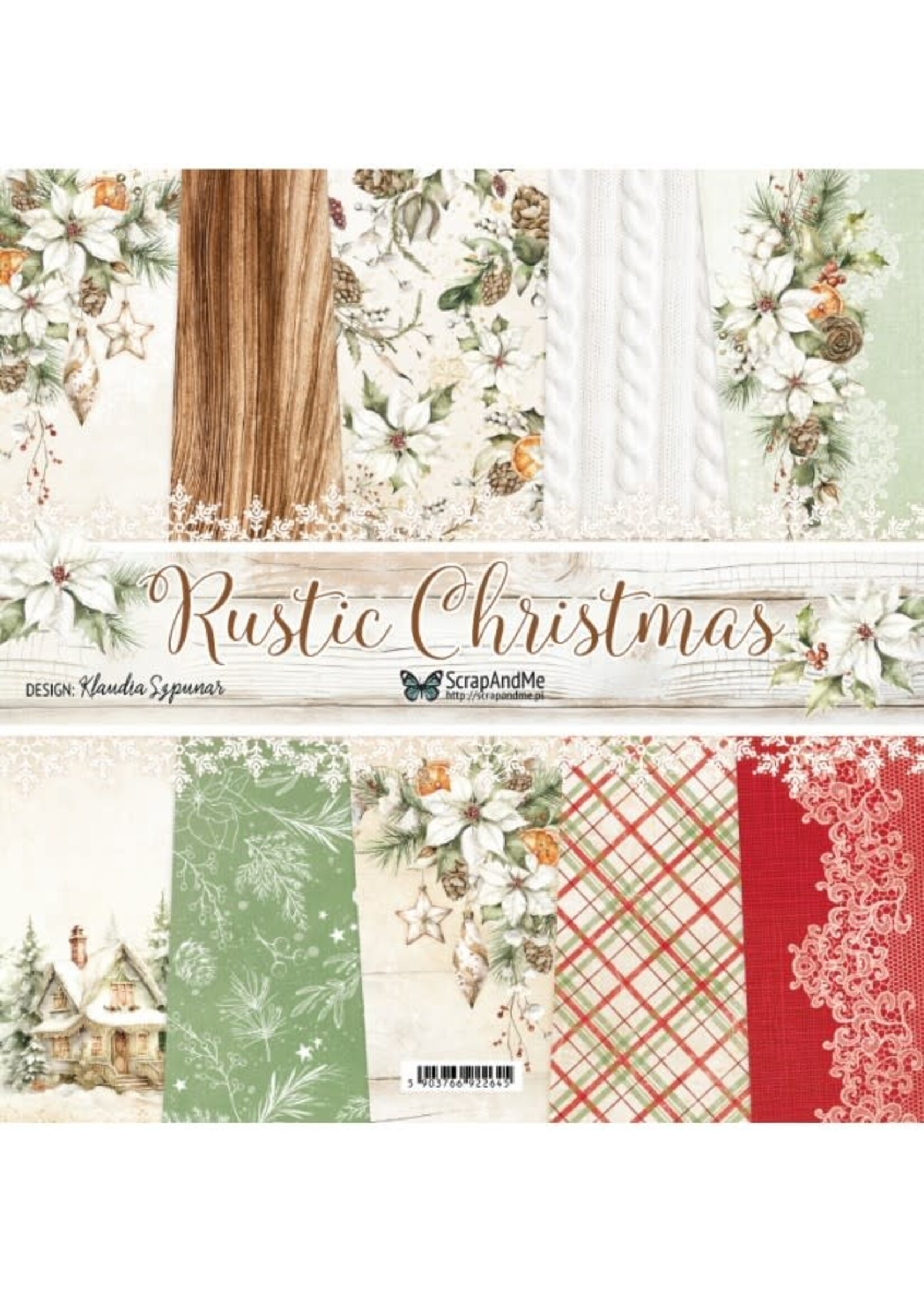 Rustic Christmas, 30,5 x 30,5cm