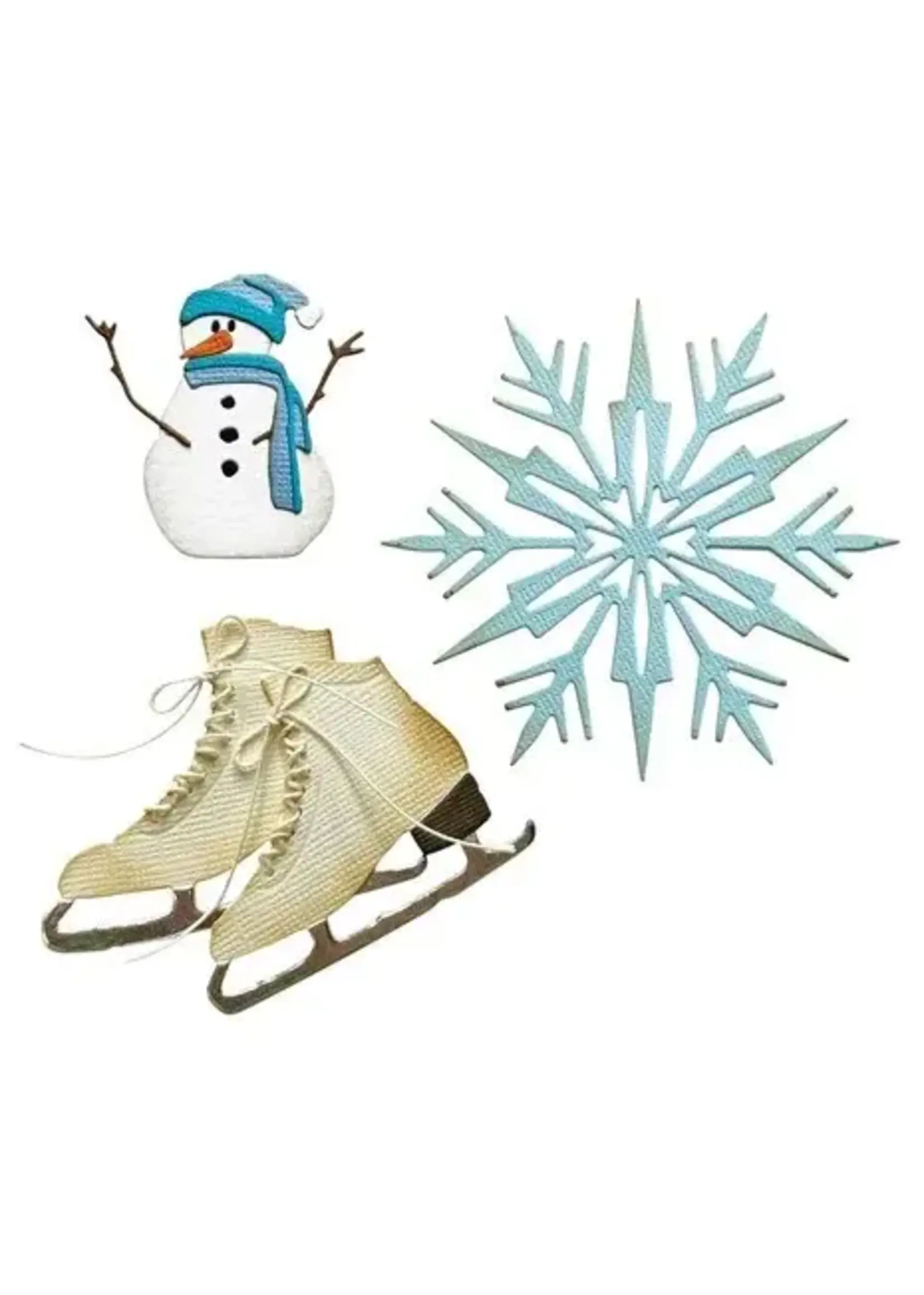 Thinlits Die by Tim Holtz Vault Winter Wishes (10pcs) (666717)