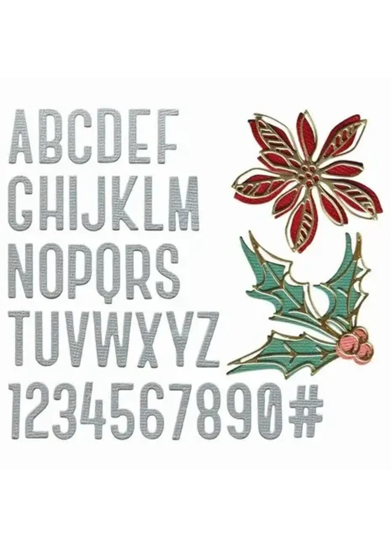 Thinlits Die by Tim Holtz Vault Seasonal Sketch (43pcs) (666719)