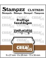 Stampzz Stempel No. 1 Stempelset Kerst (CLSTKE01)