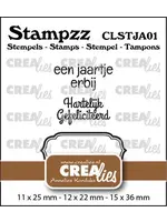 Stampzz Stempel No. 1 Stempelset Jarig (CLSTJA01)