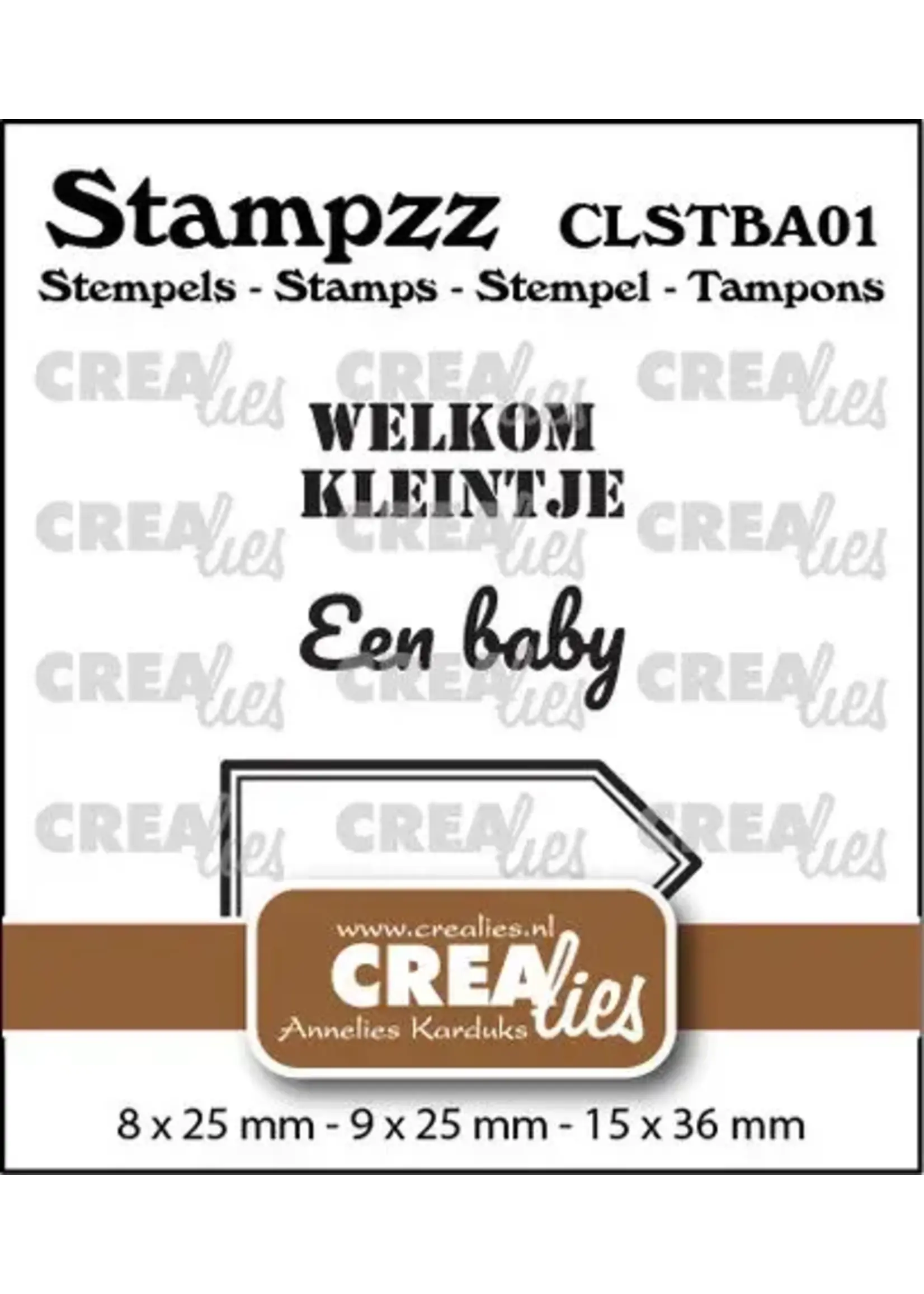 Stampzz Stempel No. 1 Stempelset Baby (CLSTBA01)