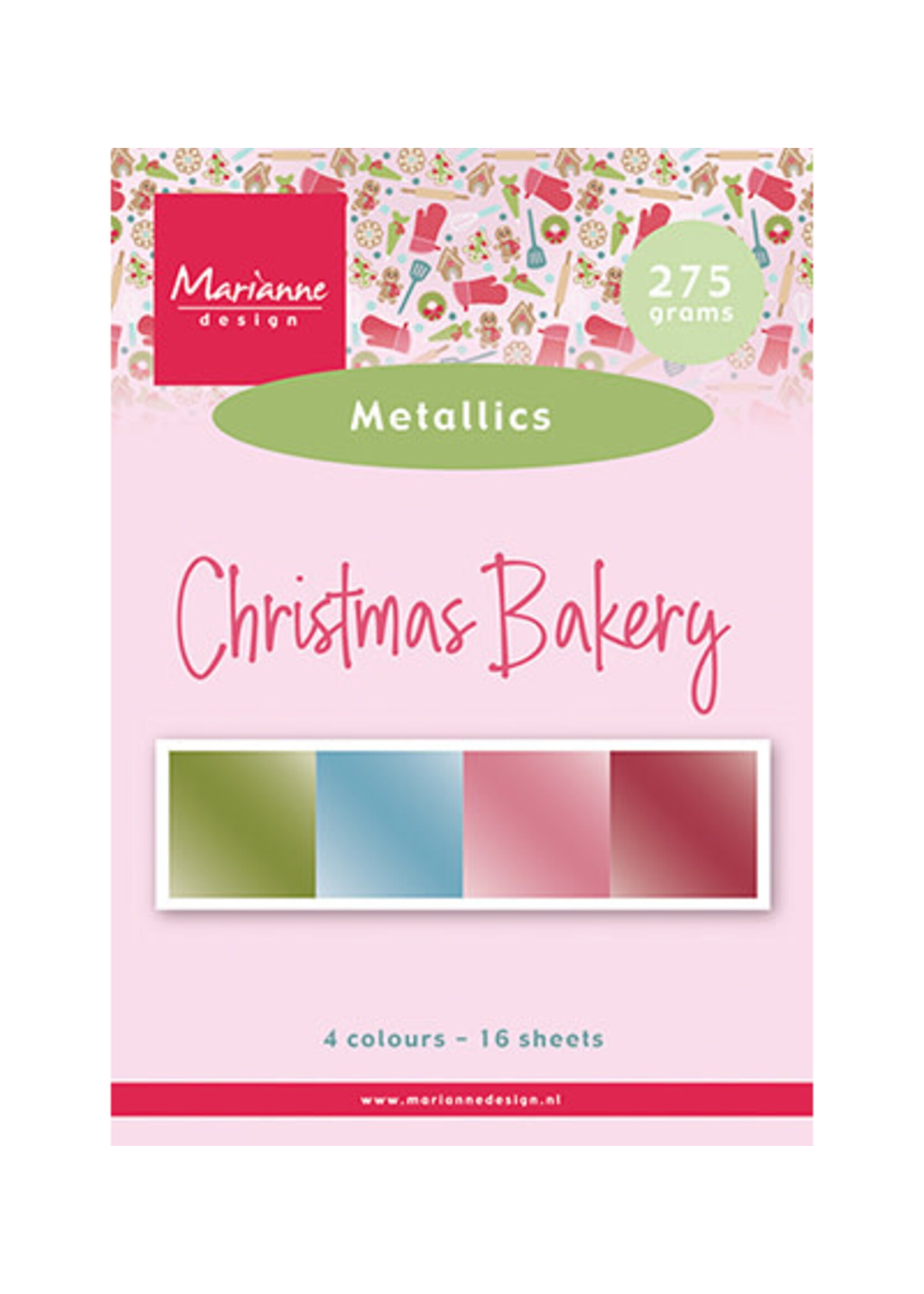 PK9197 - Christmas Bakery by Marleen - Metallics