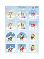HK1717 - Hetty's Minis - Snowmen & Santa