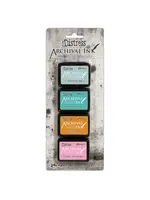 Ranger • Tim Holtz Distress Archival mini ink pad Kit 4 Ranger InkAITK75110