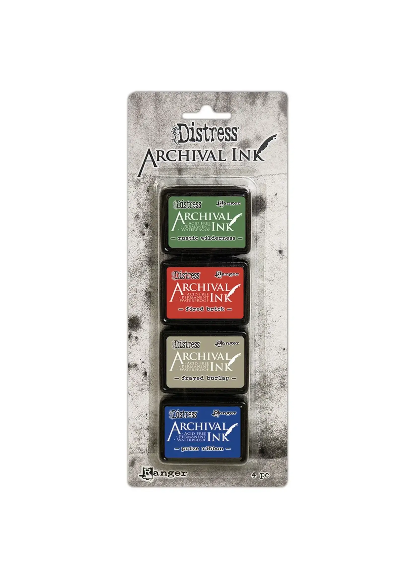 Ranger • Tim Holtz Distress Archival mini ink pad Kit 6 Ranger InkAITK75134