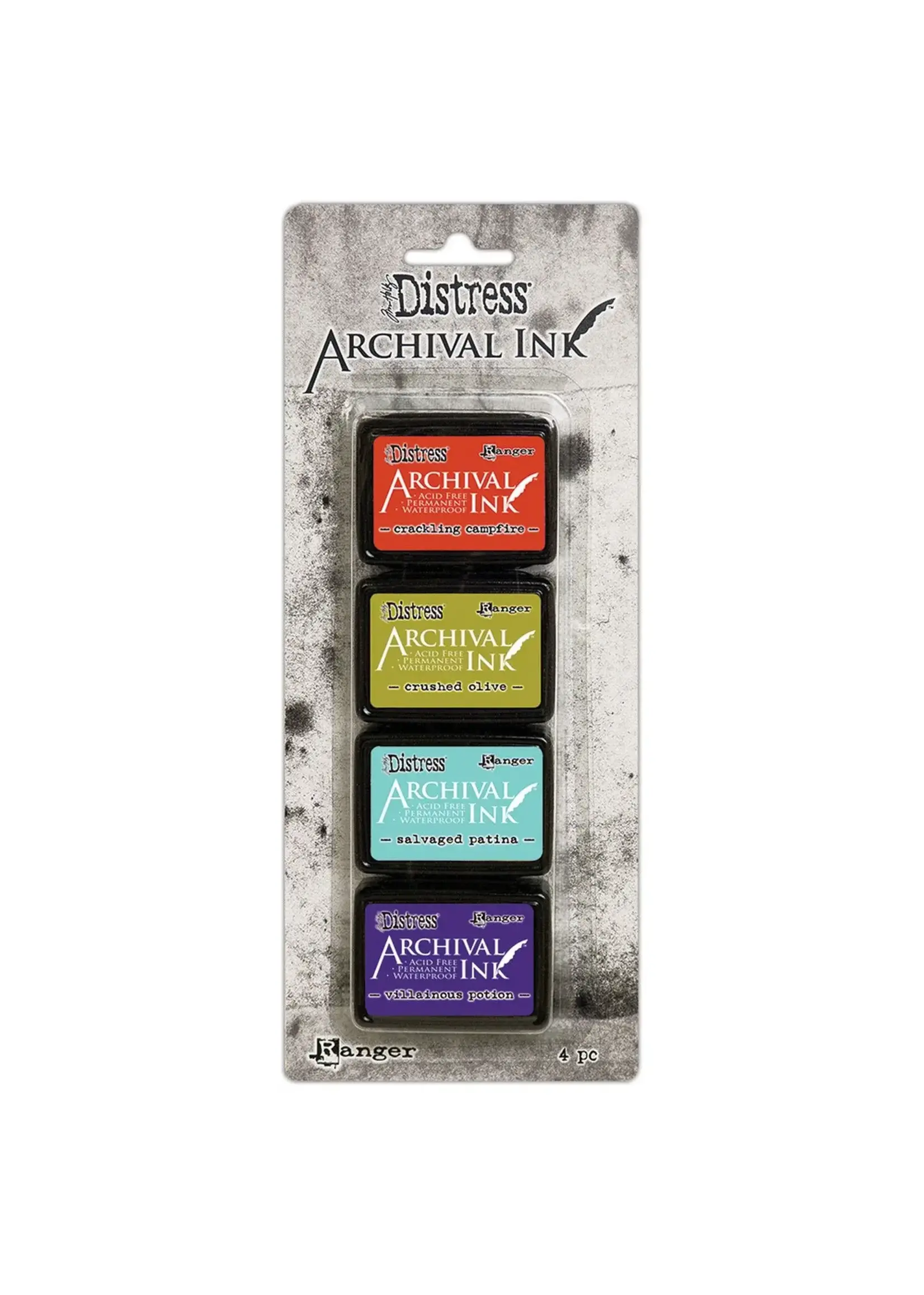 Ranger • Tim Holtz Distress Archival mini ink pad Kit 5 Ranger InkAITK75127