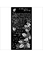 Dik stencil cm 12X25 - Golden Harmony letter CME-code: KSTDL102