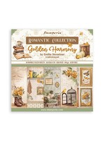 Scrapbooking Klein Blok 10 vellen cm 20,3X20,3 (8"X8") - Golden Harmony CME-code: SBBS114