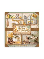 Scrapbooking Pad 22 vellen cm 30,5x30,5 (12"x12") Enkel gezicht - Golden Harmony CME-code: SBBXLB17