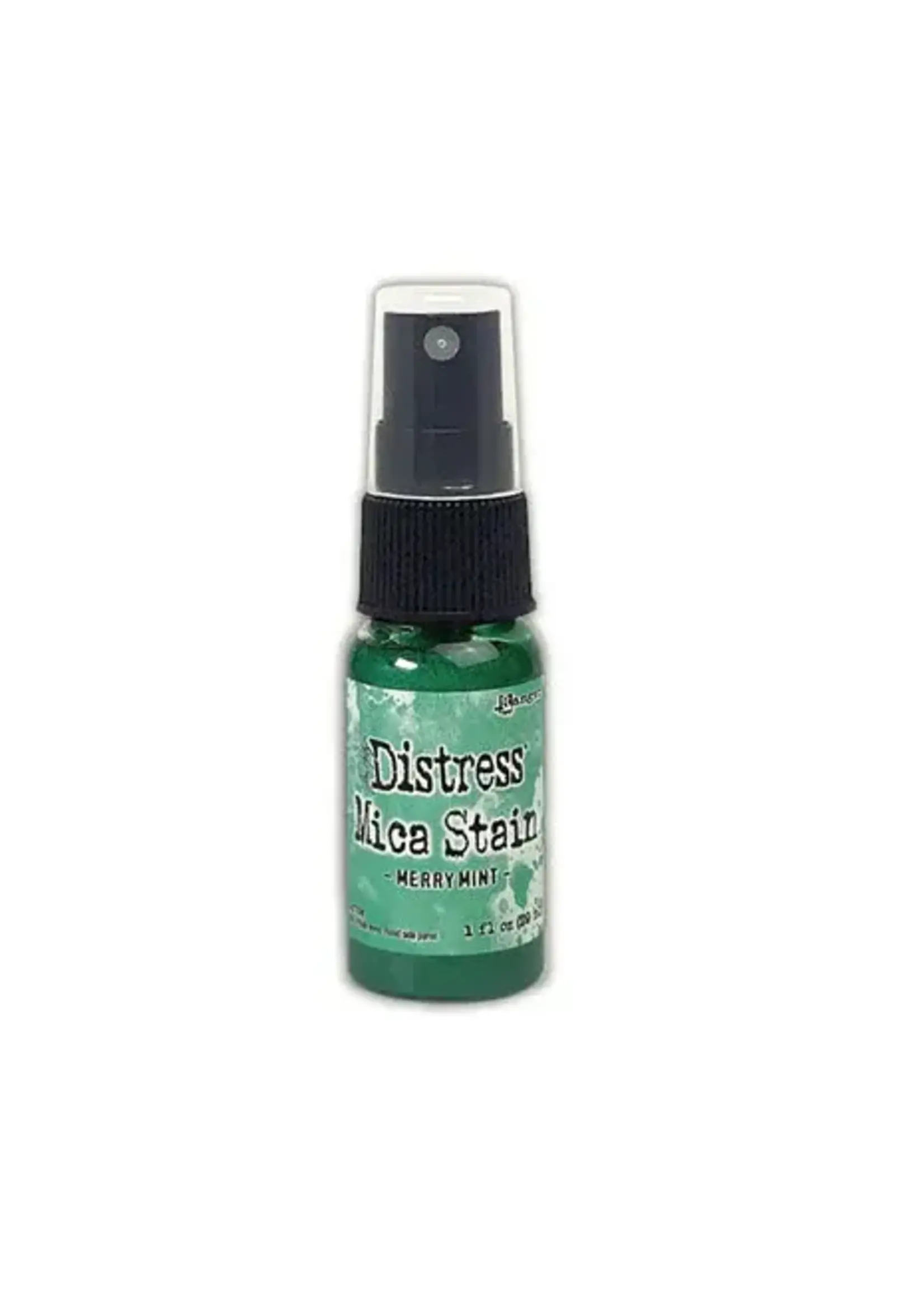 Tim Holtz Distress Mica Stains Holiday Merry Mint 1 fl oz (TSH87335)