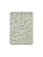 Golden Harmony Silicon Mould A5 Keys Handles and Locks (KACMA537)