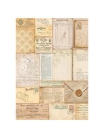 Golden Harmony A4 Rice Paper Letters (1pcs) (DFSA4947)