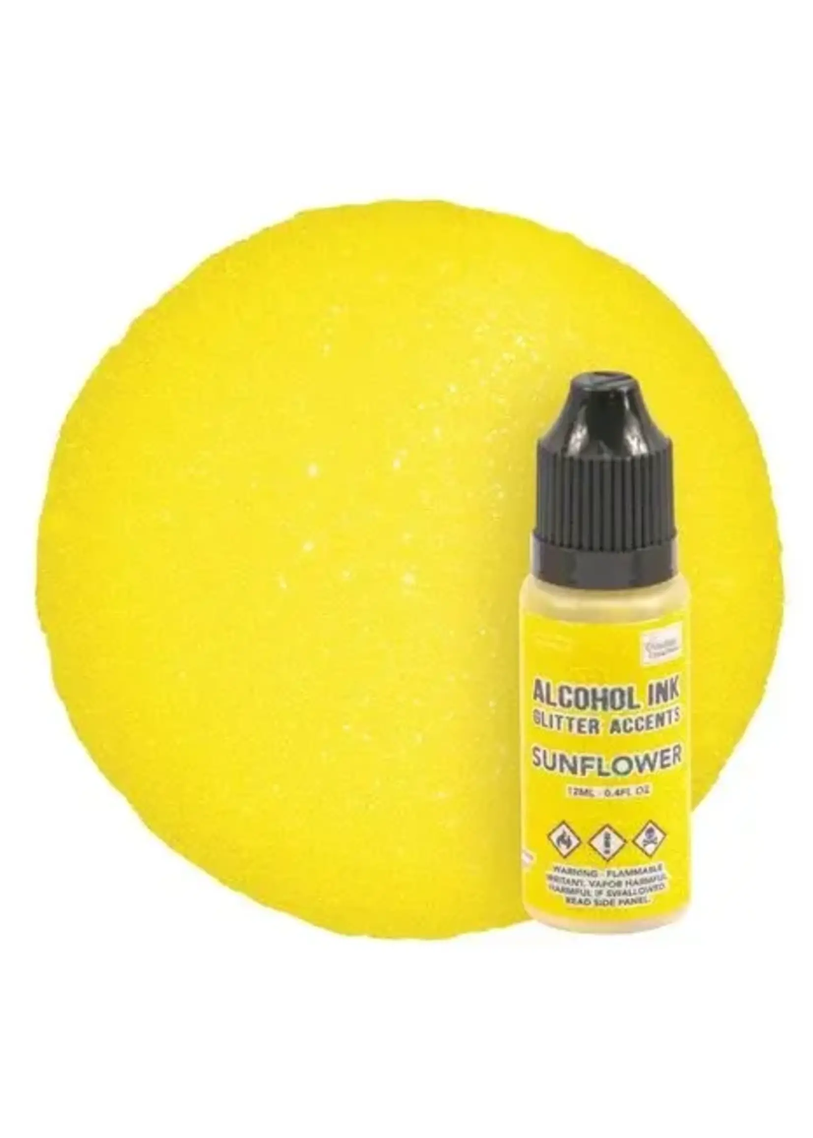 Alcohol Ink Glitter Accents Sunflower 12ml (CO728348