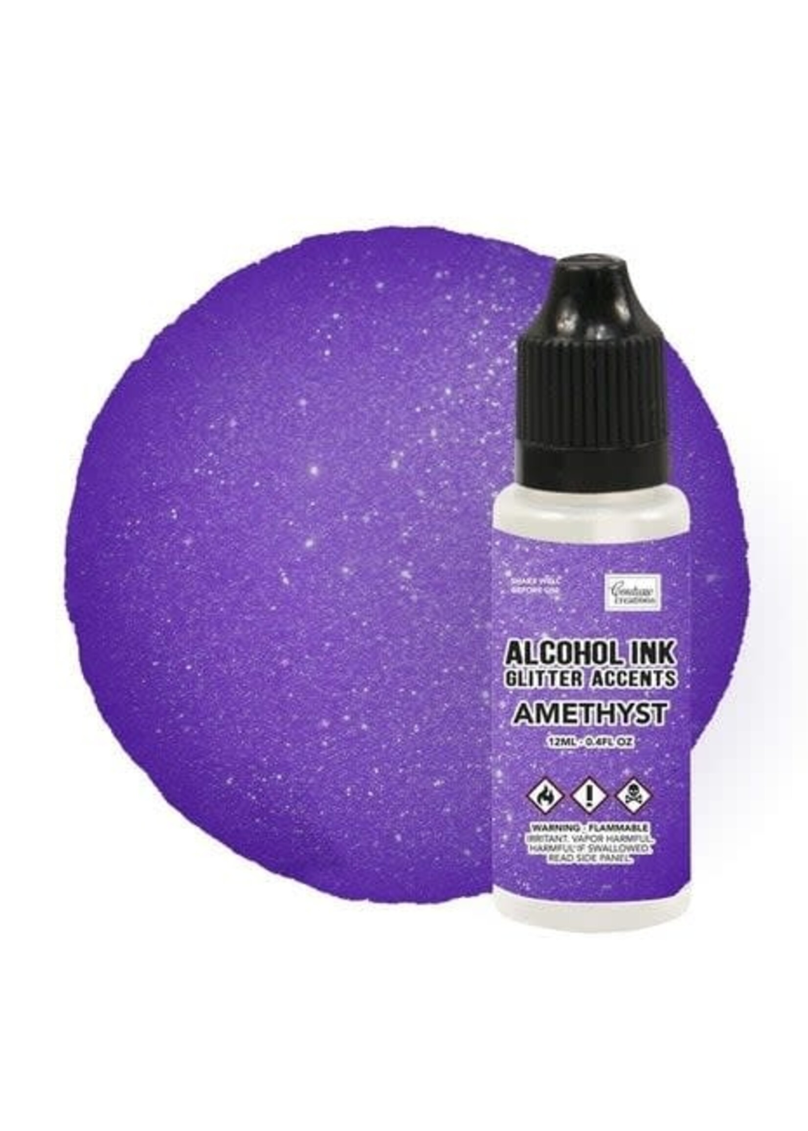 Alcohol Ink Glitter Accents Amethyst 12ml (CO727667)