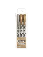 Ranger • Tim Holtz Distress Crayons Set Metallics 3st. Ranger InkTDBK58700