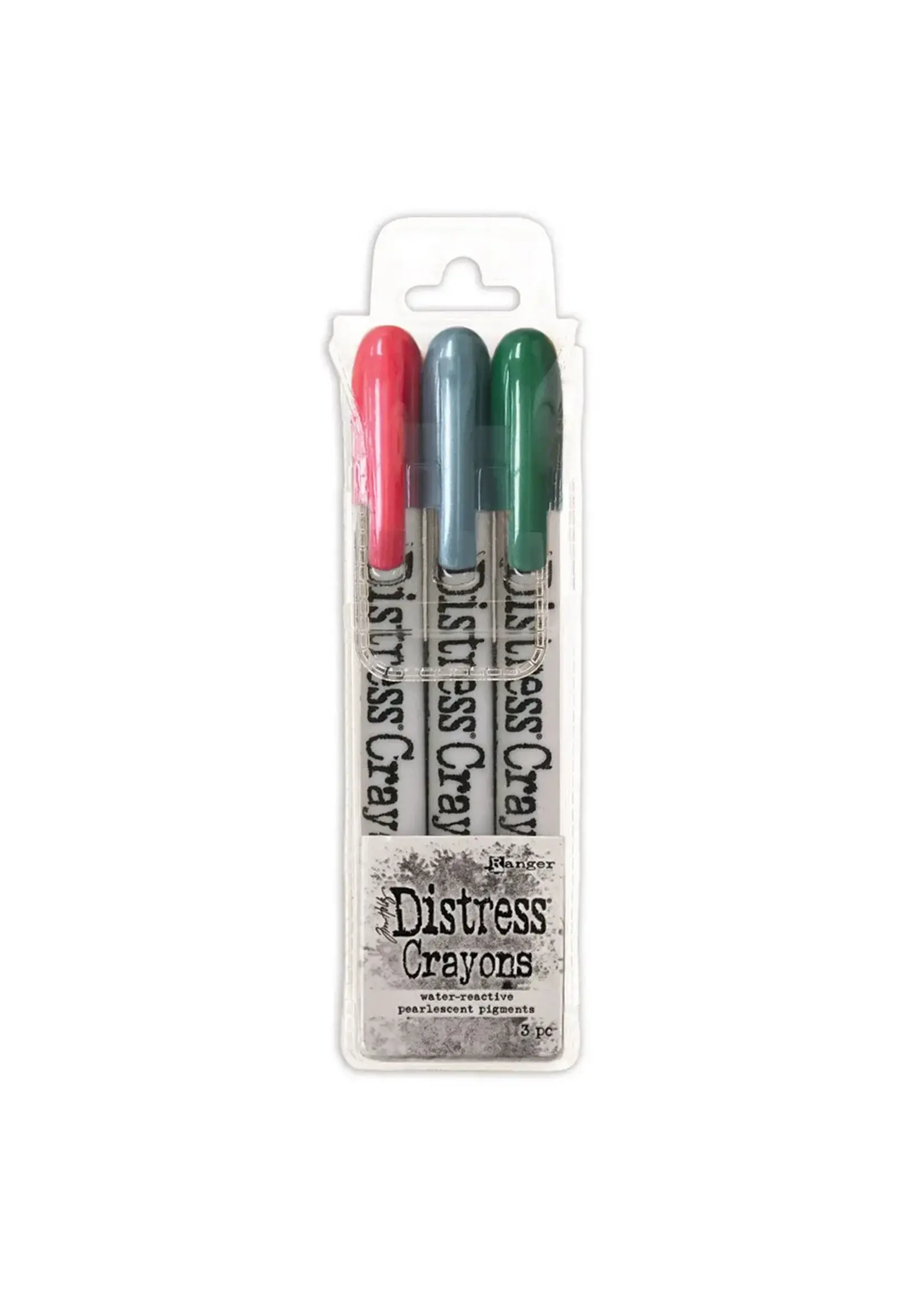 Ranger • Tim Holtz Distress Crayons Holiday Pearlescent Set 1 3st. Ranger InkTSCK78258