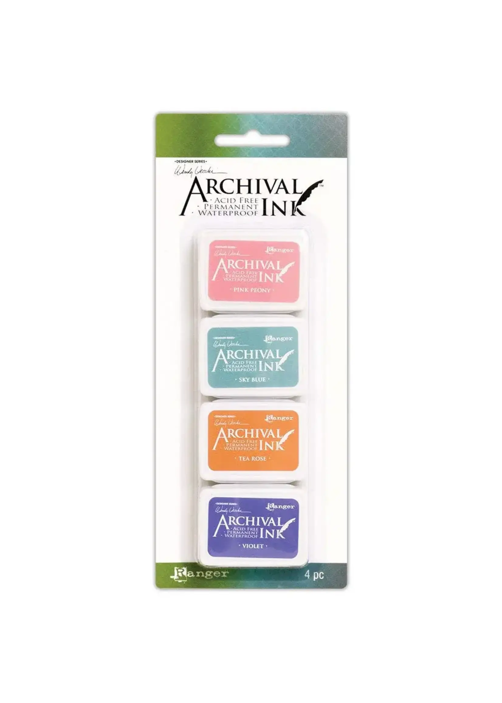 Ranger • Wendy Vecchi Archival mini ink pad Kit 3 Ranger InkAMDK58953