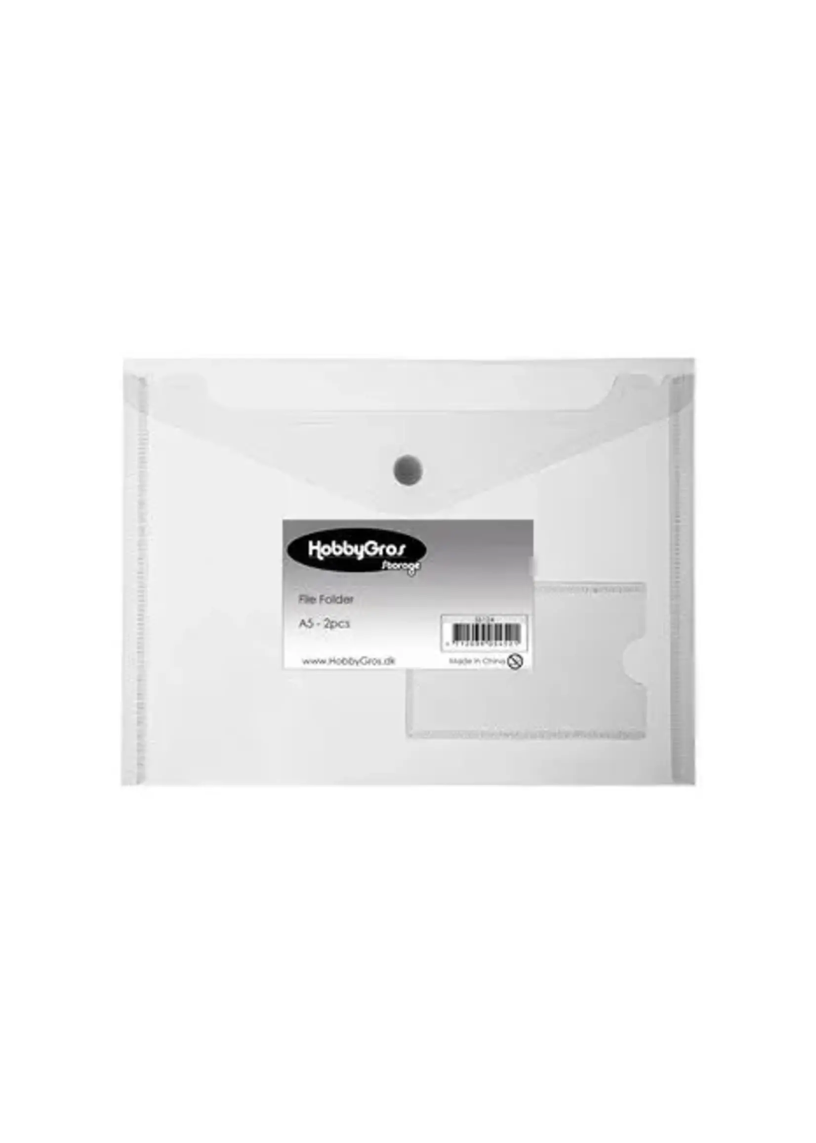 File Folder w/ Pocket - A5 (2pcs) (SS124)
