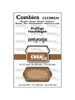 Crealies • Combies Stempelset Kerst 01: 2 teksten + 1 tag/label CrealiesCLCBKE01