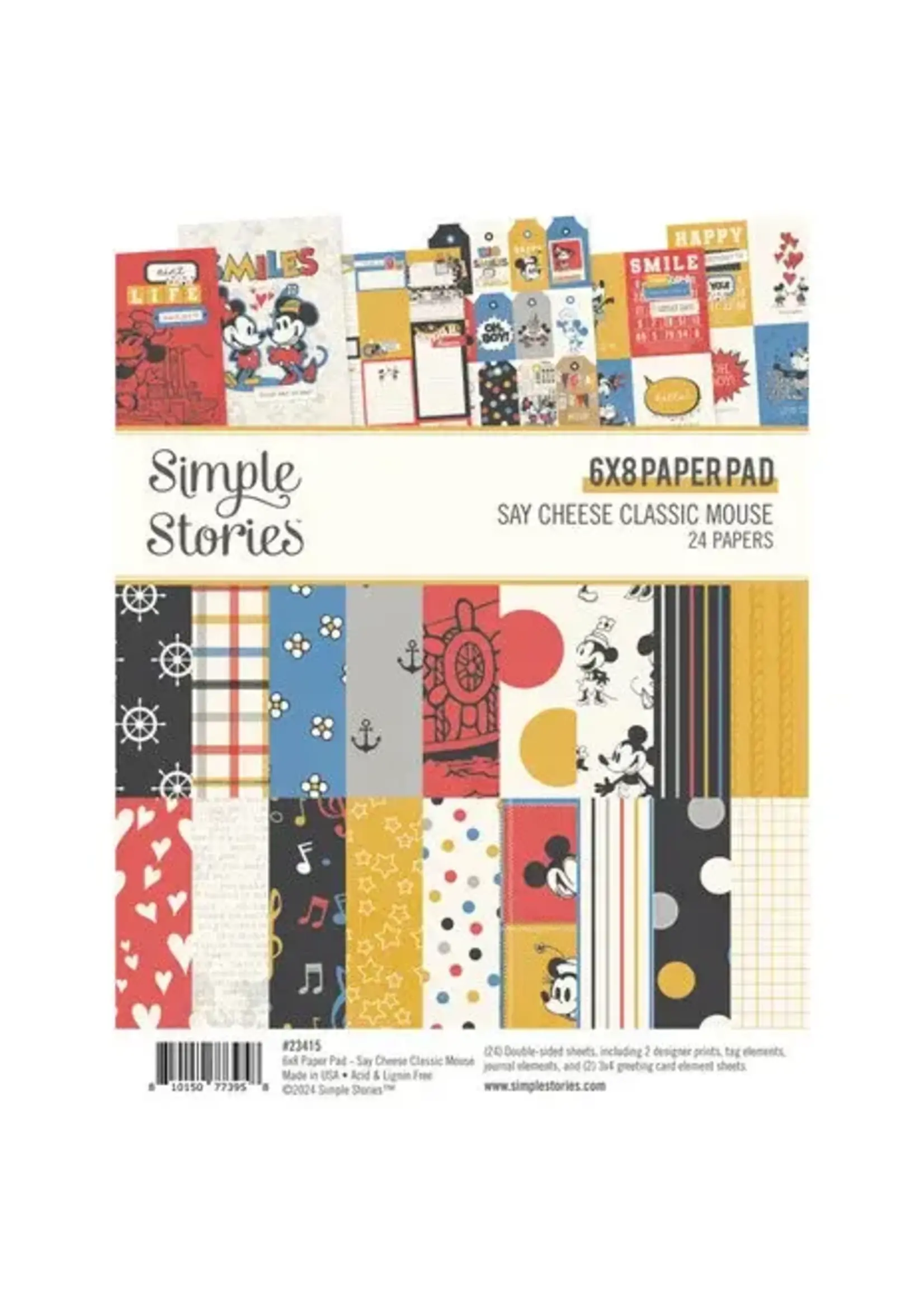 Say Cheese Classic Mouse 6x8 Inch Paper Pad (23415)