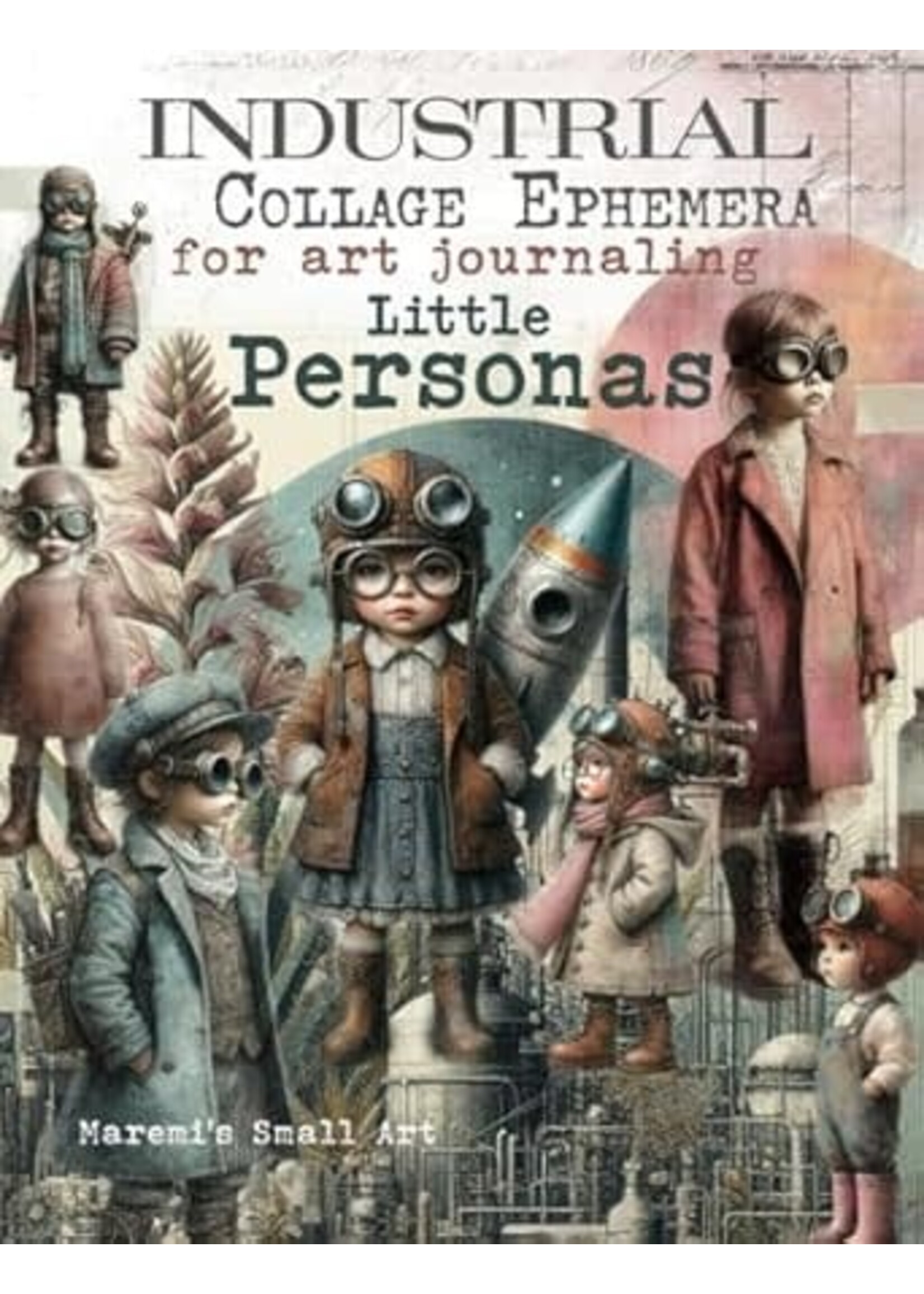 Maremi's Small Art - Illustiationi Collage Pages for Art Journaling - Little Personas