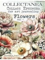 Maremi's Small Art - Collectanea Collage Pages for Art Journaling - Flowers