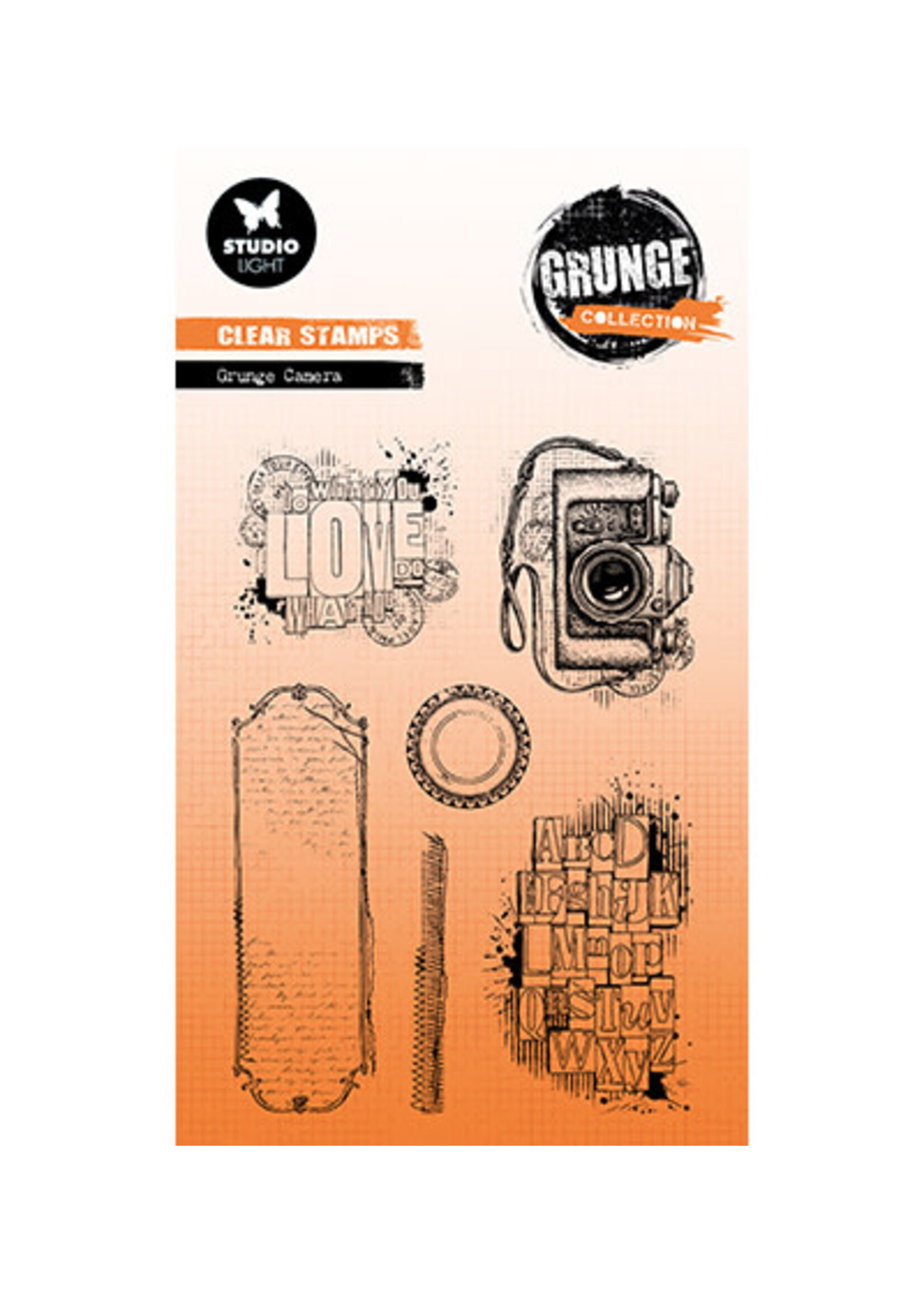 SL-GR-STAMP736 - Grunge Camers Grunge Collection nr.736