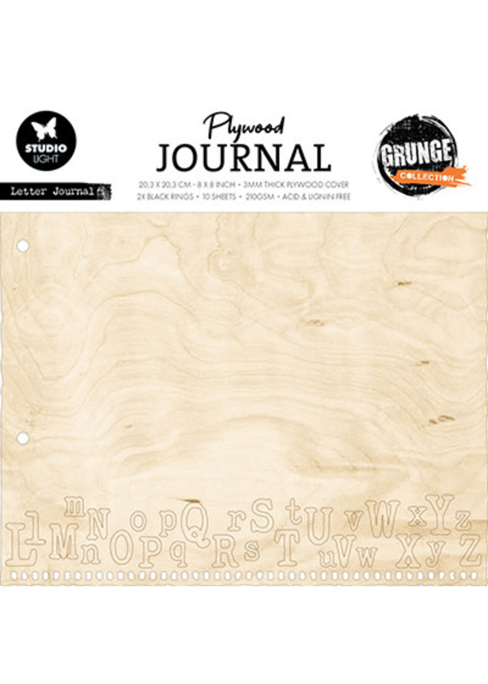 SL-GR-PWJ02 - Letter Journal Grunge Collection nr.08