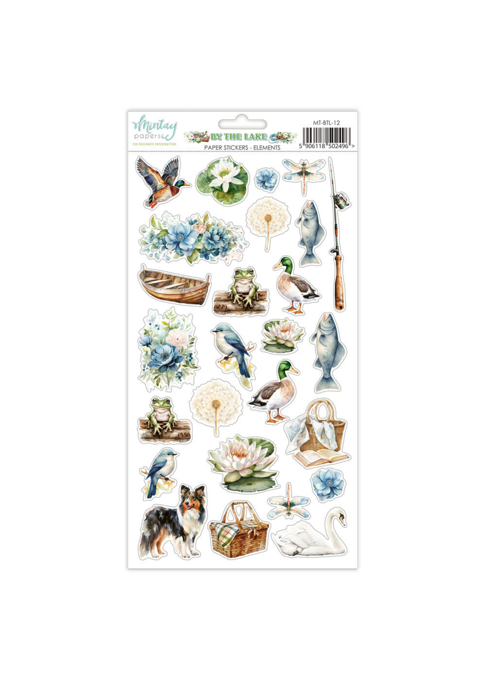 By the lake stickers plaatjes