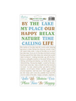 By the lake stickers teksten