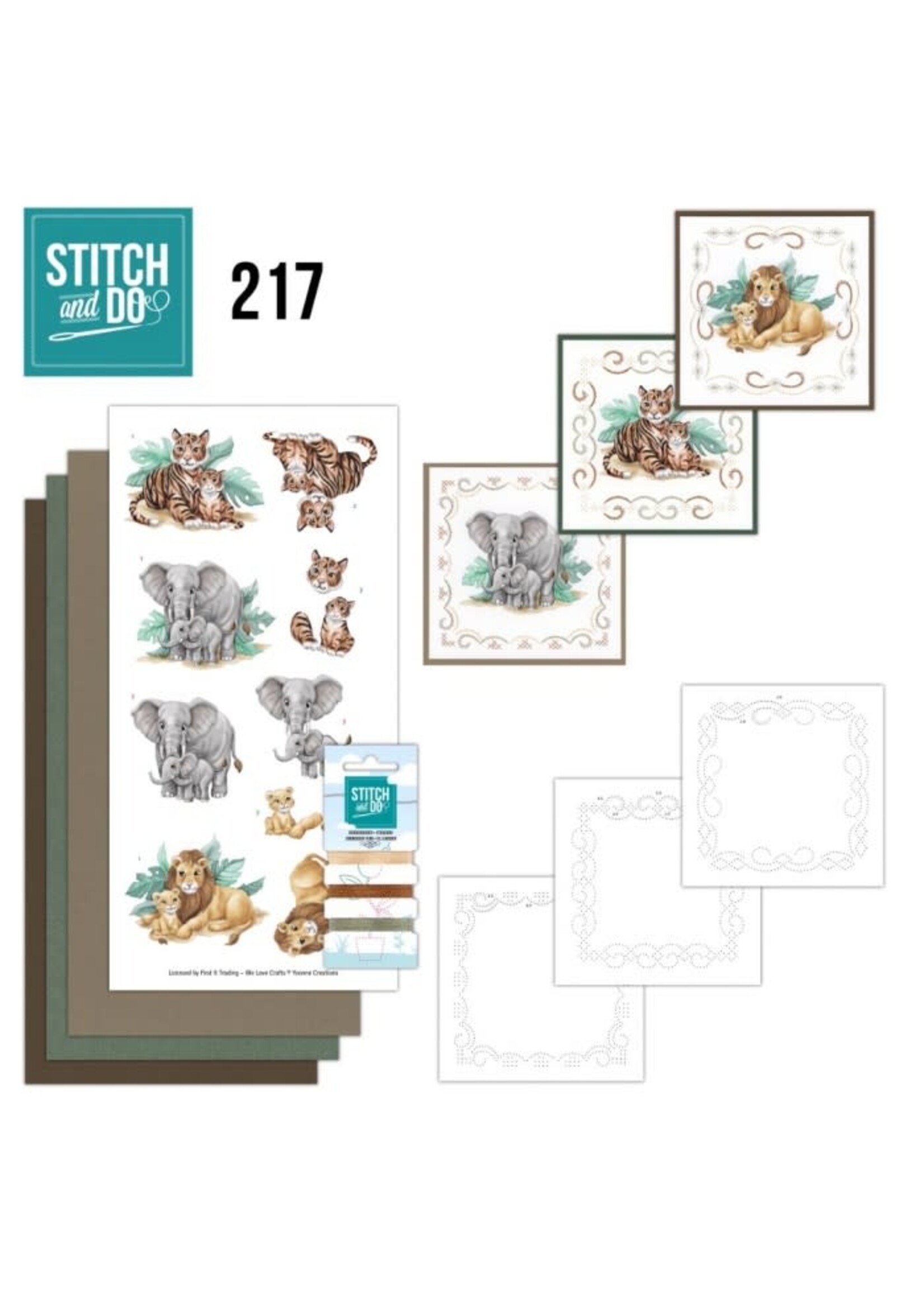Stitch and Do 217 - Yvonne Creations - Young and Wild