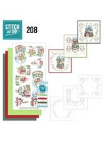 Stitch and Do 208 - Yvonne Creations - Santa's Journey