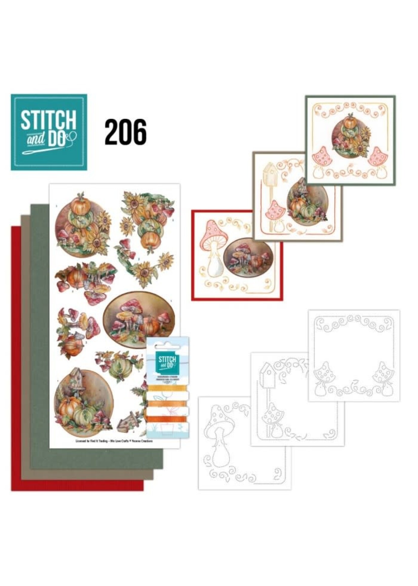 Stitch and Do 206 - Yvonne Creations - Awesome Autumn