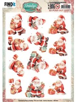 3D Push Out - Berries Beauties -Nostalgic Noel - Nostalgic Presents