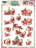 3D Push Out - Berries Beauties -Nostalgic Noel - Nostalgic Sleigh