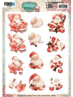 3D Push Out - Berries Beauties -Nostalgic Noel - Nostalgic Santa