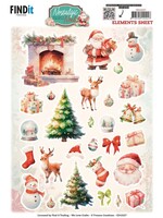 Cutting Sheets - Berries Beauties -Nostalgic Noel - Small Elements