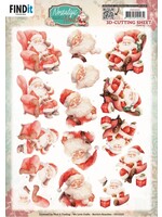 3D Cutting Sheets - Berries Beauties -Nostalgic Noel - Nostalgic Santa