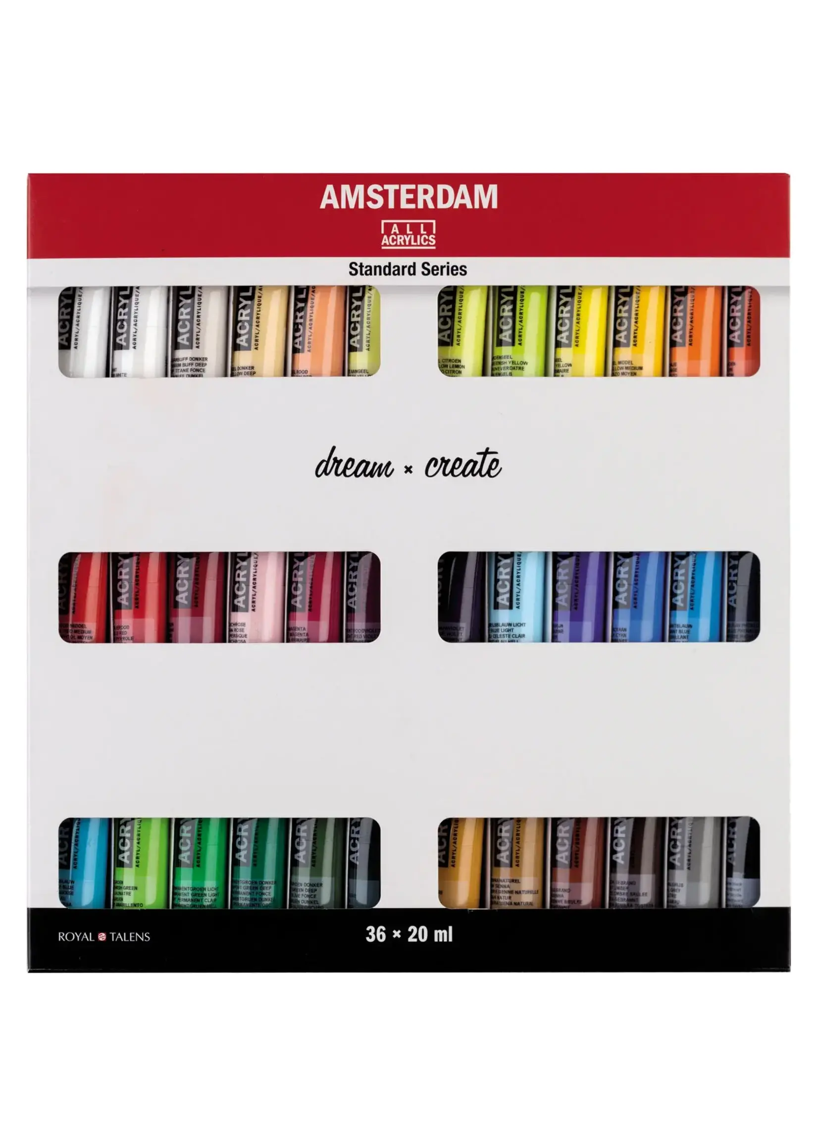Amsterdam • Standard Series Acrylics 36x20ml Amsterdam all acrylics17820437