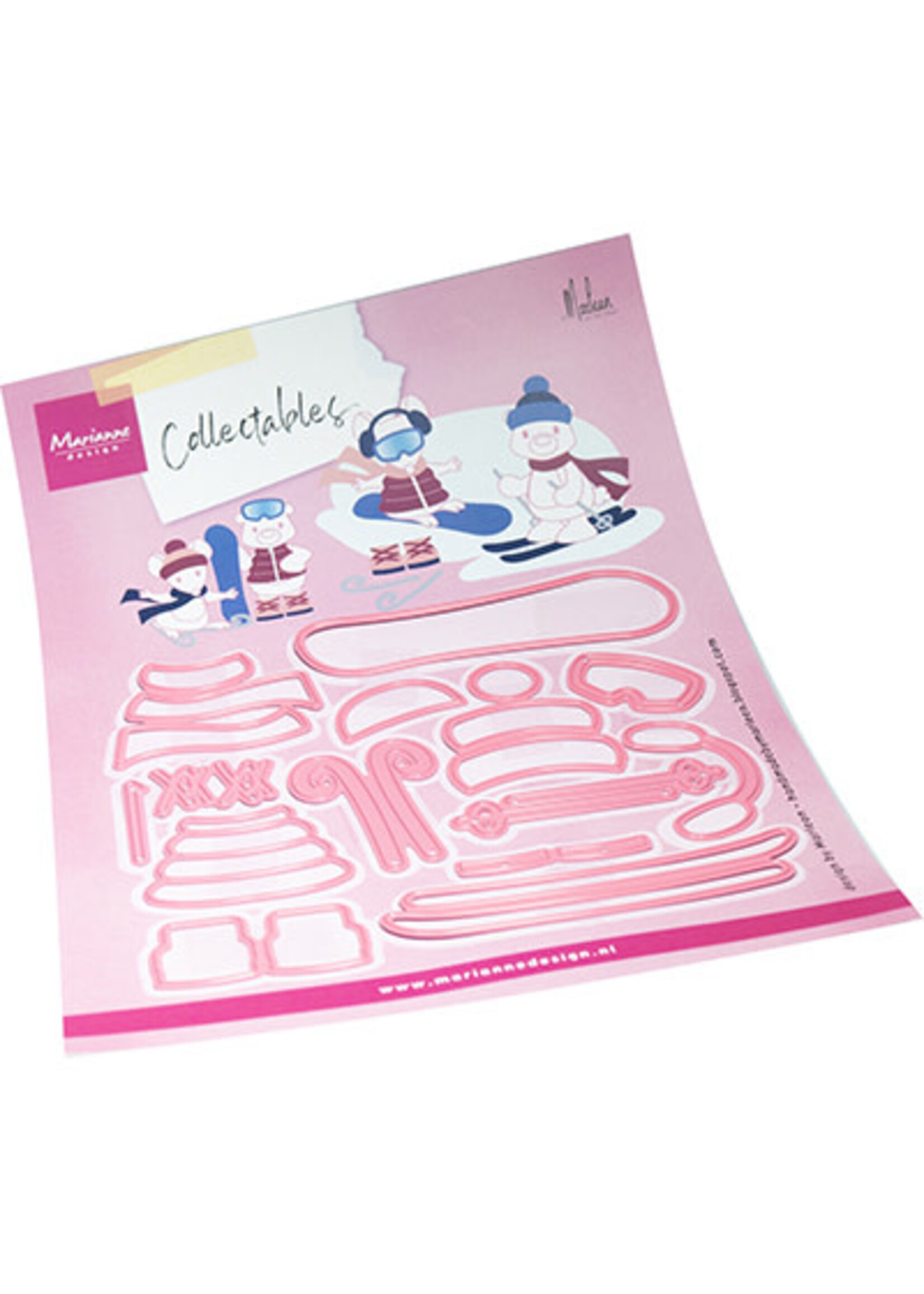 COL1558 - Winter sports accessories by Marleen
