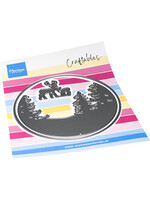 CR1675 - Silhouette - Winter scenery