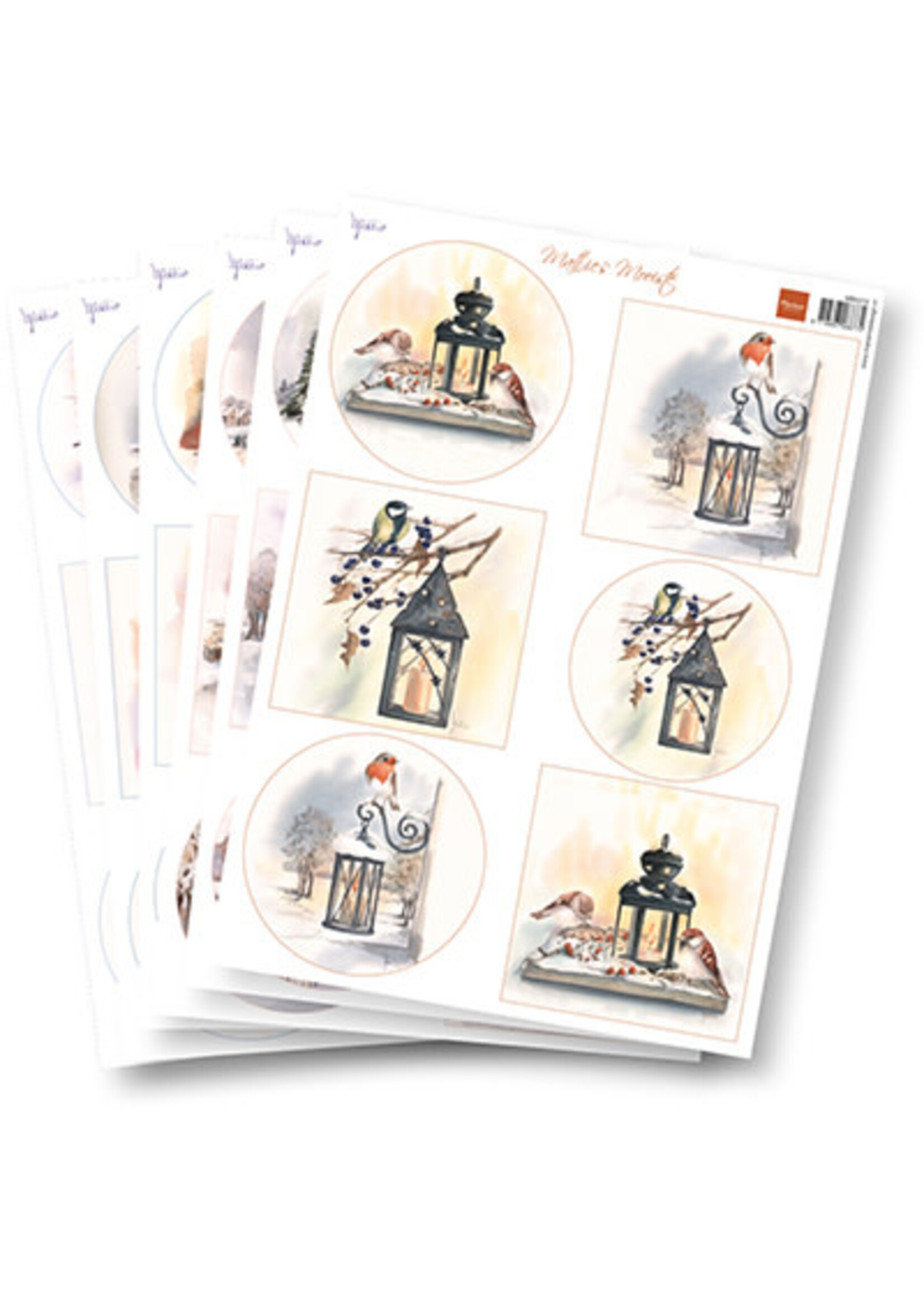 PA4200 - Mattie's Winter assorti (6 pcs)