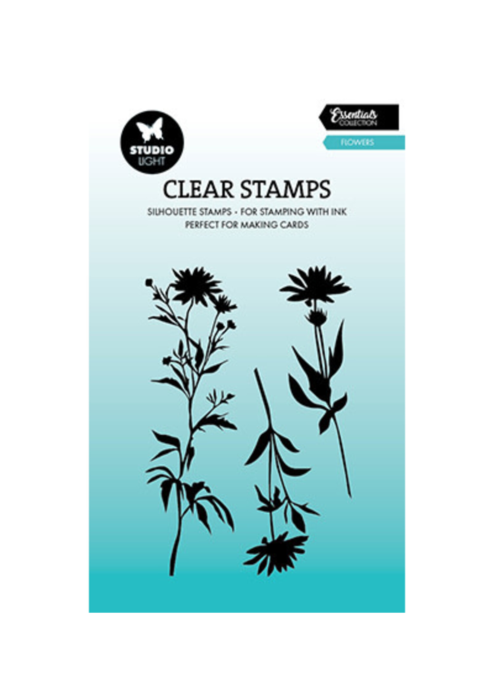 SL-ES-STAMP743 - Flowers Essentials nr.743