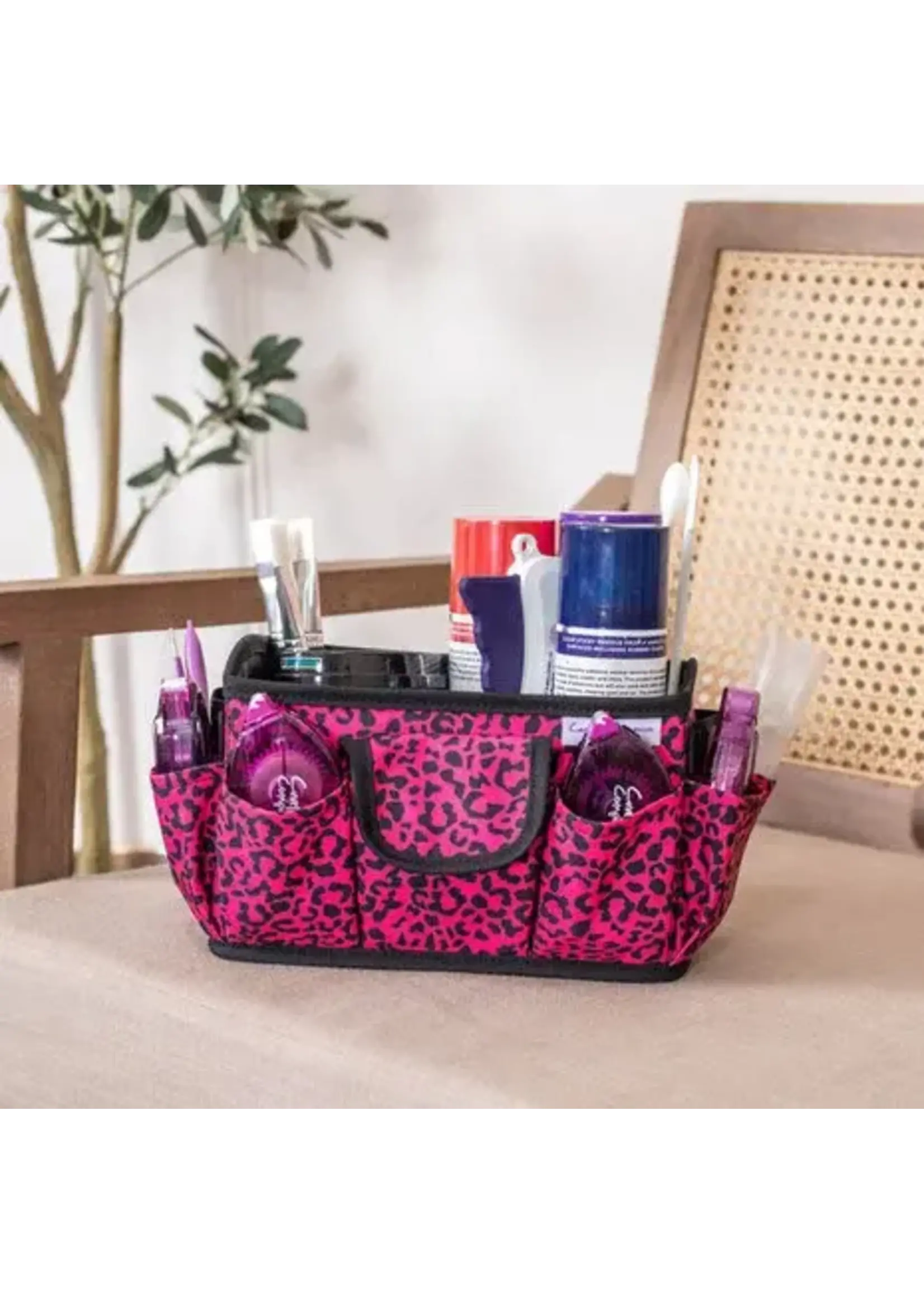 Raspberry Cheetah Tote Desktop (CC-STO-DST-RCH)