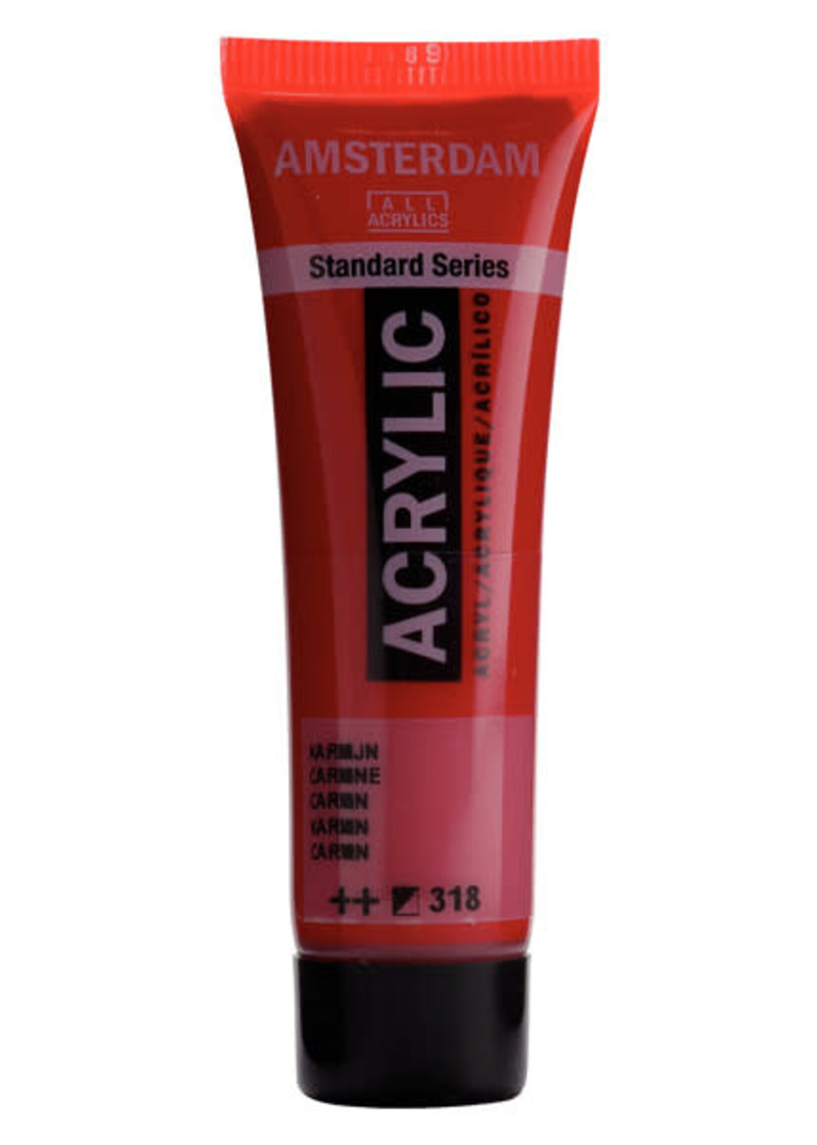 Amsterdam Standard Series Acrylverf Tube 20 ml Karmijn 318