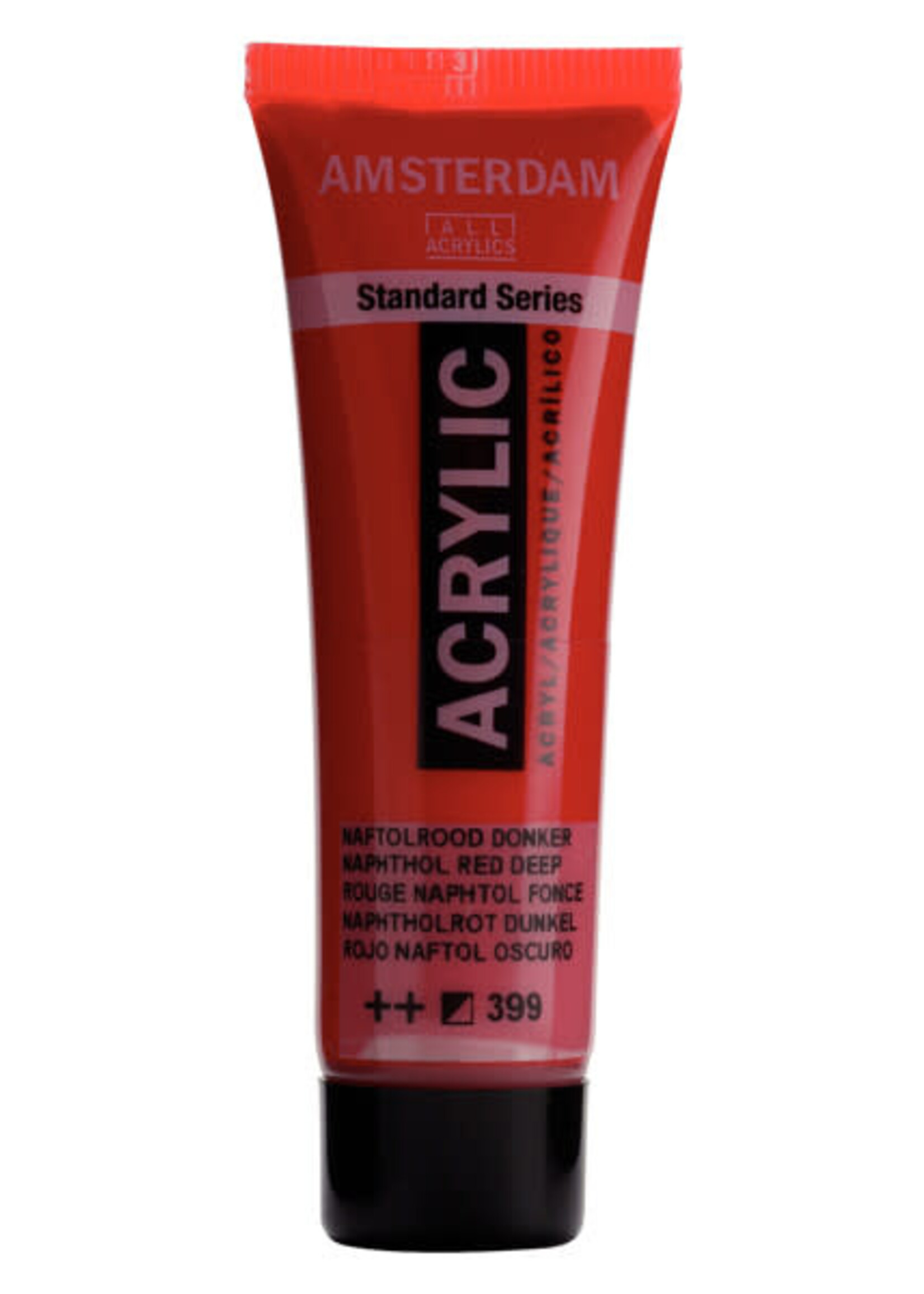 Amsterdam Standard Series Acrylverf Tube 20 ml Naftolrood Donker 399